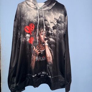 Juice world Graphic Black Hoodie Sweater